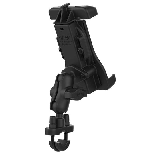 RAM Mount RAM Quick-Grip Handlebar Mount f/Apple MagSafe Compatible Phones [RAM-B-149Z-A-UN15WU] - Premium Cell Phone Mounts from RAM Mounting Systems - Just $84.99! Shop now at Brushy Creek Marine