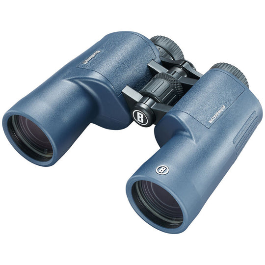 Bushnell 7x50mm H2O Binocular - Dark Blue Porro WP/FP Twist Up Eyecups [157050R] - Premium Binoculars from Bushnell - Just $119.95! Shop now at Brushy Creek Marine