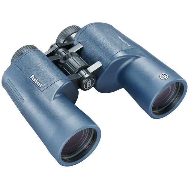 Bushnell 7x50mm H2O Binocular - Dark Blue Porro WP/FP Twist Up Eyecups [157050R] - Premium Binoculars from Bushnell - Just $119.95! Shop now at Brushy Creek Marine