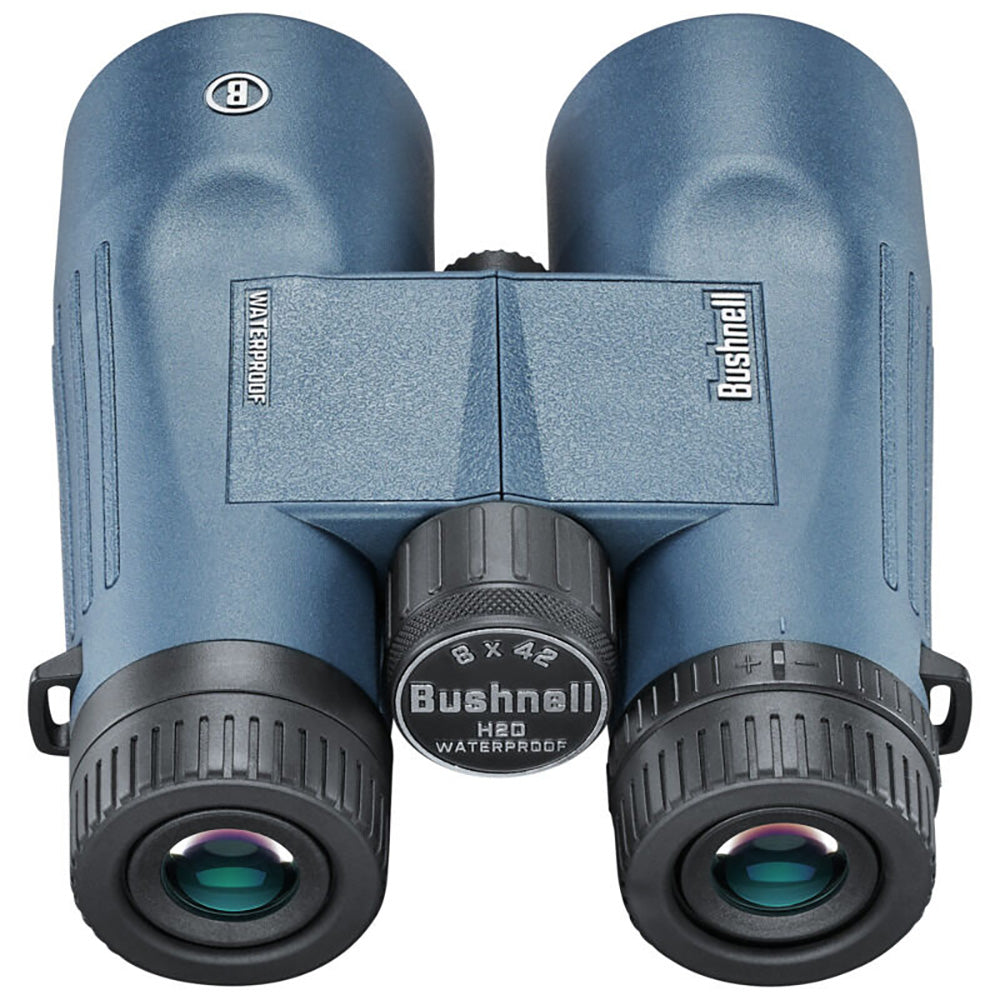 Bushnell 8x42mm H2O Binocular - Dark Blue Roof WP/FP Twist Up Eyecups [158042R] - Premium Binoculars from Bushnell - Just $109.95! Shop now at Brushy Creek Marine