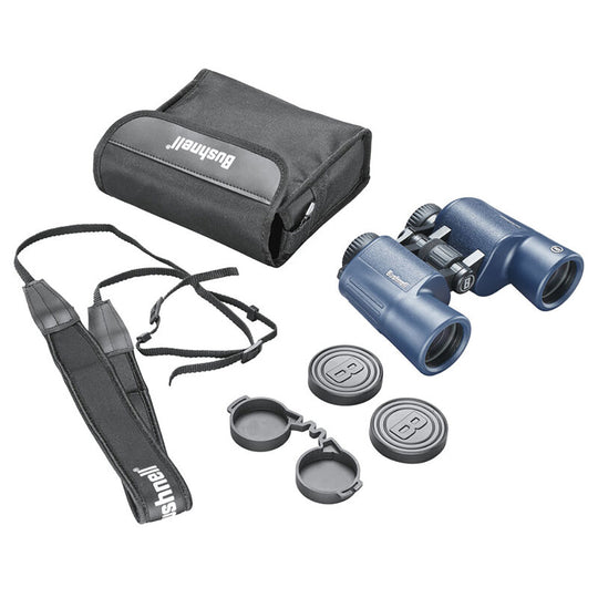 Bushnell 12x42mm H2O Binocular - Dark Blue Porro WP/FP Twist Up Eyecups [134212R] - Premium Binoculars from Bushnell - Just $119.95! Shop now at Brushy Creek Marine