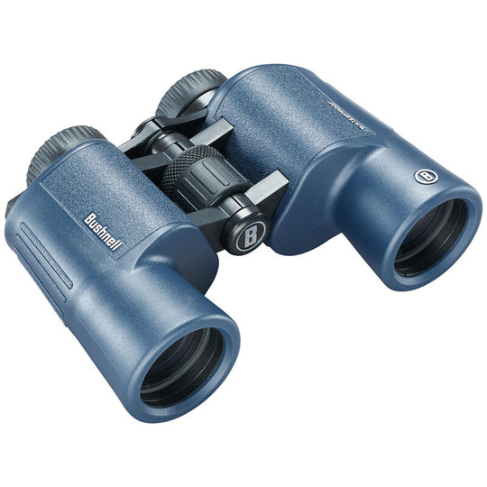Bushnell 12x42mm H2O Binocular - Dark Blue Porro WP/FP Twist Up Eyecups [134212R] - Premium Binoculars from Bushnell - Just $119.95! Shop now at Brushy Creek Marine