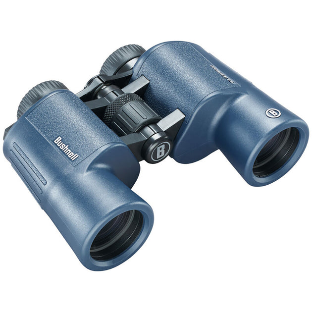 Bushnell 12x42mm H2O Binocular - Dark Blue Porro WP/FP Twist Up Eyecups [134212R] - Premium Binoculars from Bushnell - Just $119.95! Shop now at Brushy Creek Marine