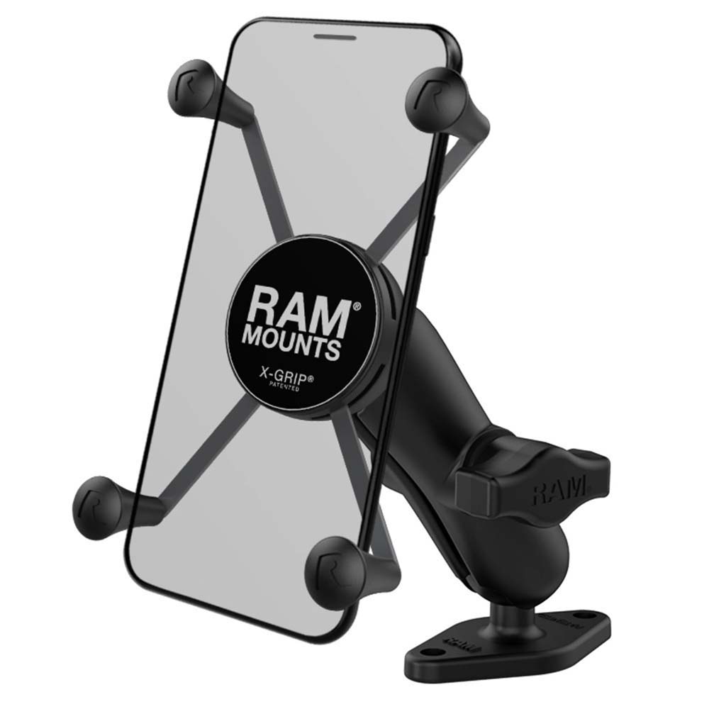 RAM Mount RAM X-Grip Large Phone Mount w/Diamond Base [RAM-B-102-UN10U] - Premium Cell Phone Mounts from RAM Mounting Systems - Just $64.99! Shop now at Brushy Creek Marine