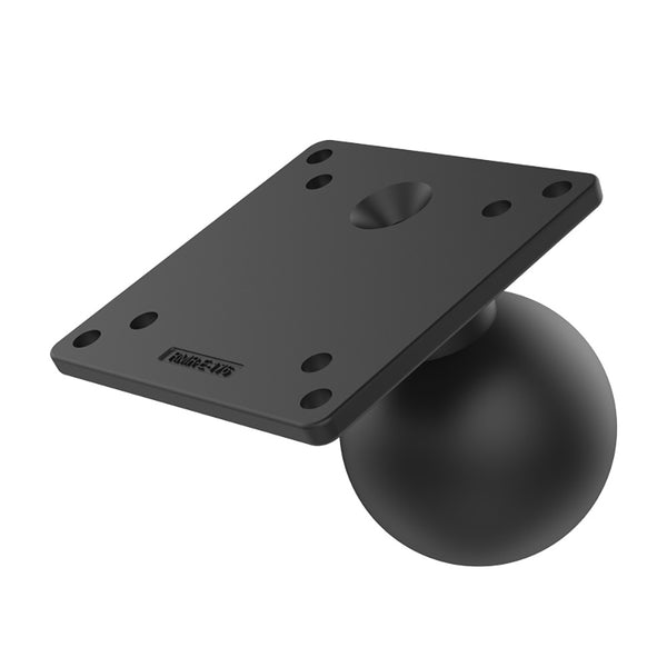 RAM Mount RAM 100x100mm VESA Plate w/Ball [RAM-E-246U] - Premium E Size from RAM Mounting Systems - Just $74.49! Shop now at Brushy Creek Marine