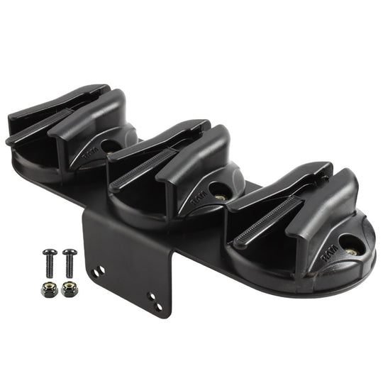RAM Mount RAM Triple Microphone Clip w/90-Degree Bracket f/RAM Tough-Box [RAM-VC-MC3] - Premium Vehicle Mounts from RAM Mounting Systems - Just $40.49! Shop now at Brushy Creek Marine
