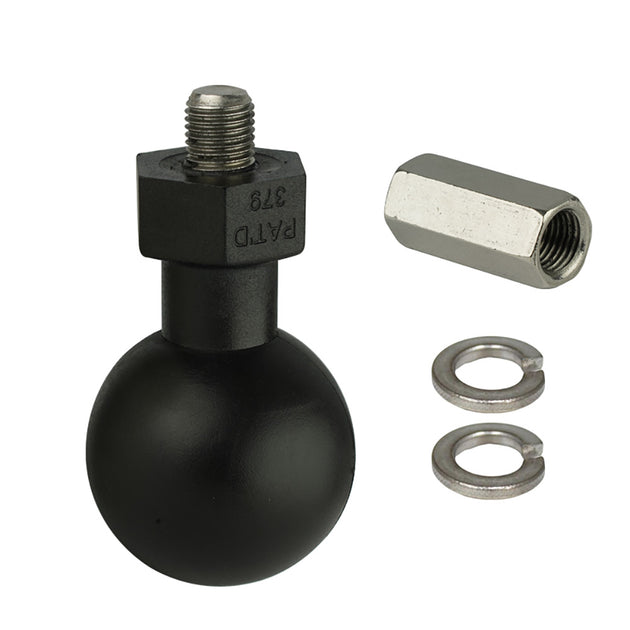 RAM Mount RAM Tough-Ball w/Coupling Nut f/WeBoost Antennas [RAP-379U-372437-CN] - Premium C Size from RAM Mounting Systems - Just $21.99! Shop now at Brushy Creek Marine