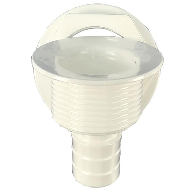 T-H Marine Straight Barbed All-Purpose Drain - White [APD-2-DP] - Premium Fittings from T-H Marine Supplies - Just $7.78! Shop now at Brushy Creek Marine