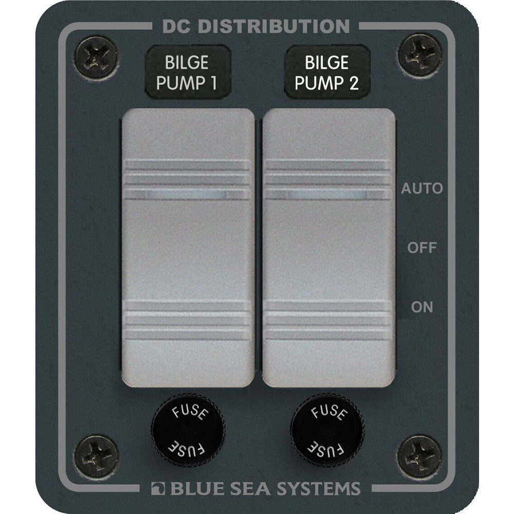 Blue Sea 8664 Contura 2 Bilge Pump Control Panel [8664] - Premium Switches & Accessories from Blue Sea Systems - Just $168.99! Shop now at Brushy Creek Marine