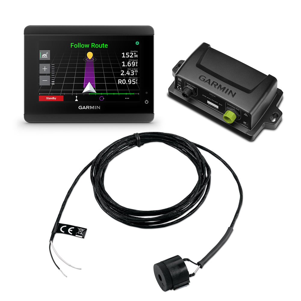 Garmin Reactor 40 Steer-By-Wire Standard Corepack w/GHC 50 Autopilot Instrument [010-02794-03] - Premium Autopilots from Garmin - Just $2799.99! Shop now at Brushy Creek Marine