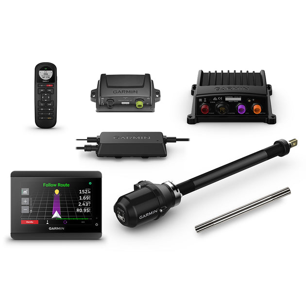 Garmin Reactor 40 Kicker Autopilot w/GHC 50  Stainless Steel Tilt Tube [010-02794-10] - Premium Autopilots from Garmin - Just $2999.99! Shop now at Brushy Creek Marine