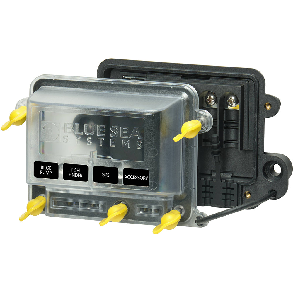 Blue Sea 2356100 - Water Resistant 100A Busbar w/Cover [2356100] - Premium Busbars, Connectors & Insulators from Blue Sea Systems - Just $56.99! Shop now at Brushy Creek Marine