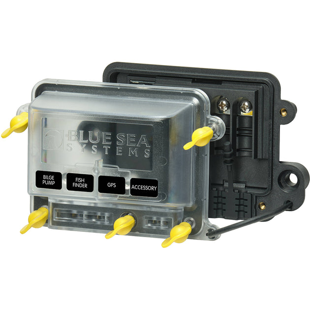 Blue Sea 2356100 - Water Resistant 100A Busbar w/Cover [2356100] - Premium Busbars, Connectors & Insulators from Blue Sea Systems - Just $56.99! Shop now at Brushy Creek Marine