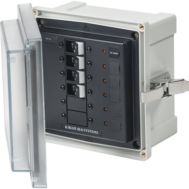 Blue Sea 3135 - SMS Panel Enclosure w/UL Main  3 Branch (12/24V) - 12/24V DC [3135] - Premium Electrical Panels from Blue Sea Systems - Just $664.99! Shop now at Brushy Creek Marine