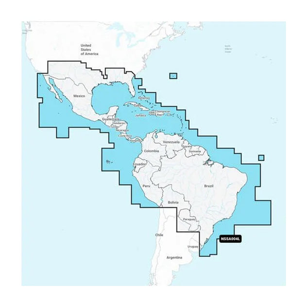 Garmin Navionics+ NSSA004L - Mexico, the Caribbean to Brazil - Inland  Coastal Marine Chart [010-C1285-20] - Premium Garmin Navionics+ Foreign from Garmin - Just $199.99! Shop now at Brushy Creek Marine