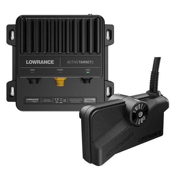 Lowrance ActiveTarget 2 Live Sonar w/Transducer (Module + XDCR+ Mounts) [000-15959-001] - Premium Sounder/Sonar Modules from Lowrance - Just $1399! Shop now at Brushy Creek Marine