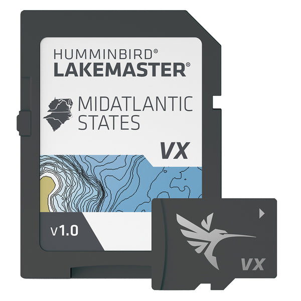 Humminbird LakeMaster VX - Mid-Atlantic States [601004-1] - Premium Humminbird from Humminbird - Just $149.99! Shop now at Brushy Creek Marine