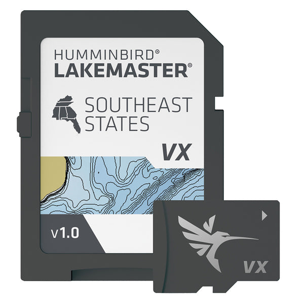 Humminbird LakeMaster VX - Southeast States [601008-1] - Premium Humminbird from Humminbird - Just $149.99! Shop now at Brushy Creek Marine