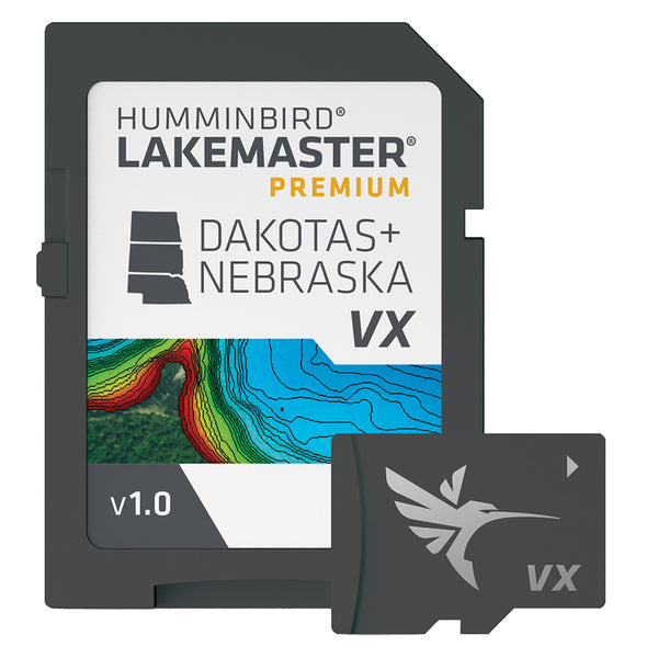 Humminbird LakeMaster VX Premium - Dakota/Nebraska [602001-1] - Premium Humminbird from Humminbird - Just $199.99! Shop now at Brushy Creek Marine