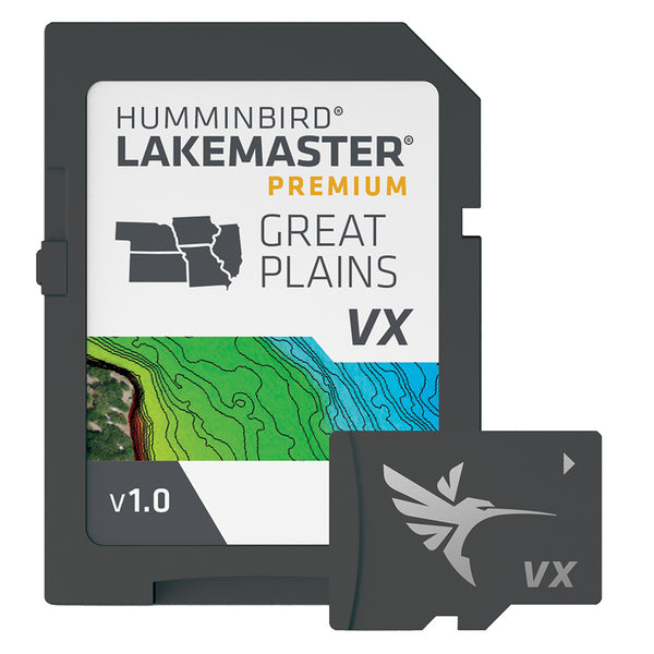 Humminbird LakeMaster VX Premium - Great Plains [602003-1] - Premium Humminbird from Humminbird - Just $199.99! Shop now at Brushy Creek Marine