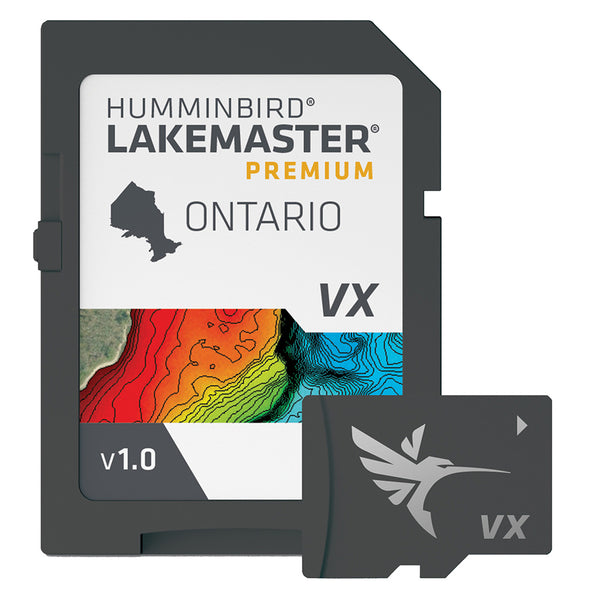 Humminbird LakeMaster VX Premium - Ontario [602020-1] - Premium Humminbird from Humminbird - Just $249.99! Shop now at Brushy Creek Marine