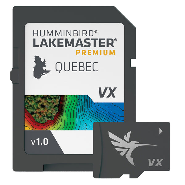 Humminbird LakeMaster VX Premium - Quebec [602021-1] - Premium Humminbird from Humminbird - Just $199.99! Shop now at Brushy Creek Marine