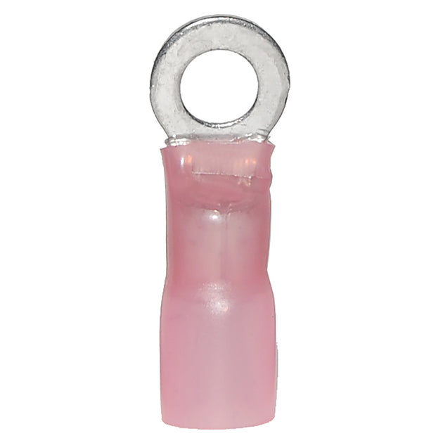 Ancor Heat Shrink Ring Terminal - #8 1/4" *25-Pack [321425] - Premium Terminals from Ancor - Just $43.99! Shop now at Brushy Creek Marine