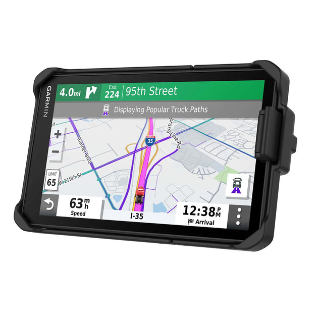 RAM Mount RAM EZ-Rollr Locking Cradle f/Garmin dēzl OTR700 [RAM-HOL-GA77LU] - Premium GPS Mounts from RAM Mounting Systems - Just $22.99! Shop now at Brushy Creek Marine