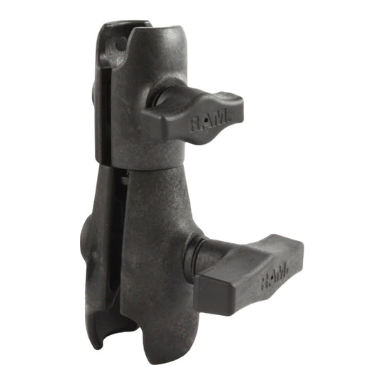 RAM Mount RAM Swivel Double Socket Arm f/B Size  C Size [RAP-BC-201U] - Premium B Size from RAM Mounting Systems - Just $26.49! Shop now at Brushy Creek Marine