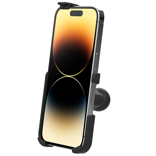 RAM Mount RAM Form-Fit Holder f/Apple iPhone 13, 13 Pro, 14  14 Pro w/Ball [RAM-HOL-AP38BU] - Premium Cell Phone Mounts from RAM Mounting Systems - Just $17.49! Shop now at Brushy Creek Marine