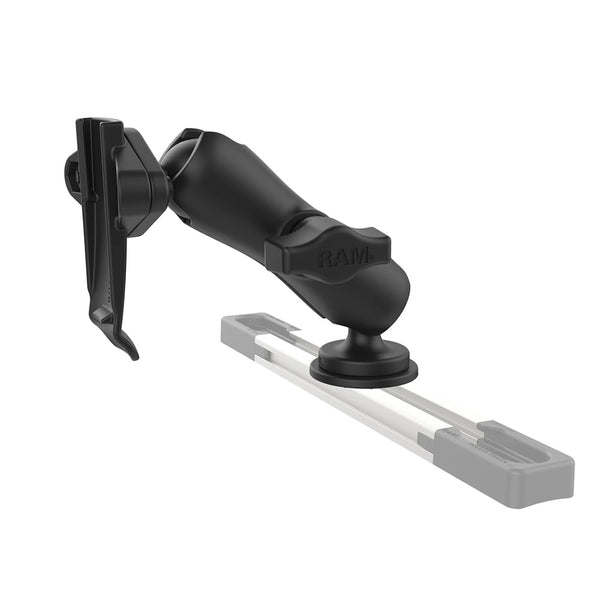 RAM Mount RAM Track Ball Double Ball Mount w/Garmin Spine Clip Holder [RAP-B-202-GA76-TRA1U] - Premium GPS Mounts from RAM Mounting Systems - Just $35.49! Shop now at Brushy Creek Marine