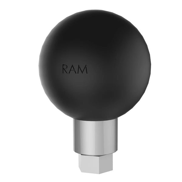 RAM Mount Ball Adapter w/1/4" - 20" Threaded Hole  Hex Post - C Size [RAM-337U] - Premium Marine Electronics Mounts from RAM Mounting Systems - Just $16.99! Shop now at Brushy Creek Marine