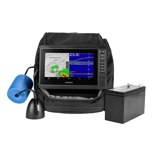 Garmin ECHOMAP UHD2 7" sv Ice Fishing Bundle w/ECHOMAP UHD2 73sv  GT10HN-IF Transducer [010-02684-35] - Premium Ice Flashers from Garmin - Just $899.99! Shop now at Brushy Creek Marine