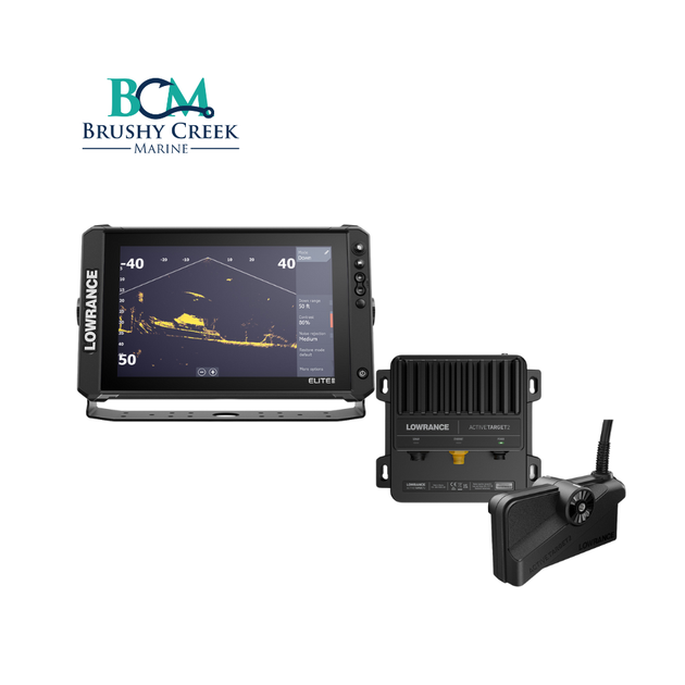 Elite FS 12 W/Active Imaging + ActiveTarget 2 - Premium GPS - Fishfinder Combos from Lowrance - Just $2999! Shop now at Brushy Creek Marine