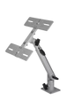 Millennium Double Monitor Mount – Silver - Premium Marine Electronics Mounts from Millennium - Just $329.99! Shop now at Brushy Creek Marine