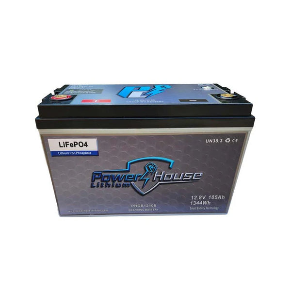 PowerHouse Lithium Battery - 12v 105Ah Cranking Battery - Premium Lithium Battery from PowerHouse Lithium - Just $999.99! Shop now at Brushy Creek Marine