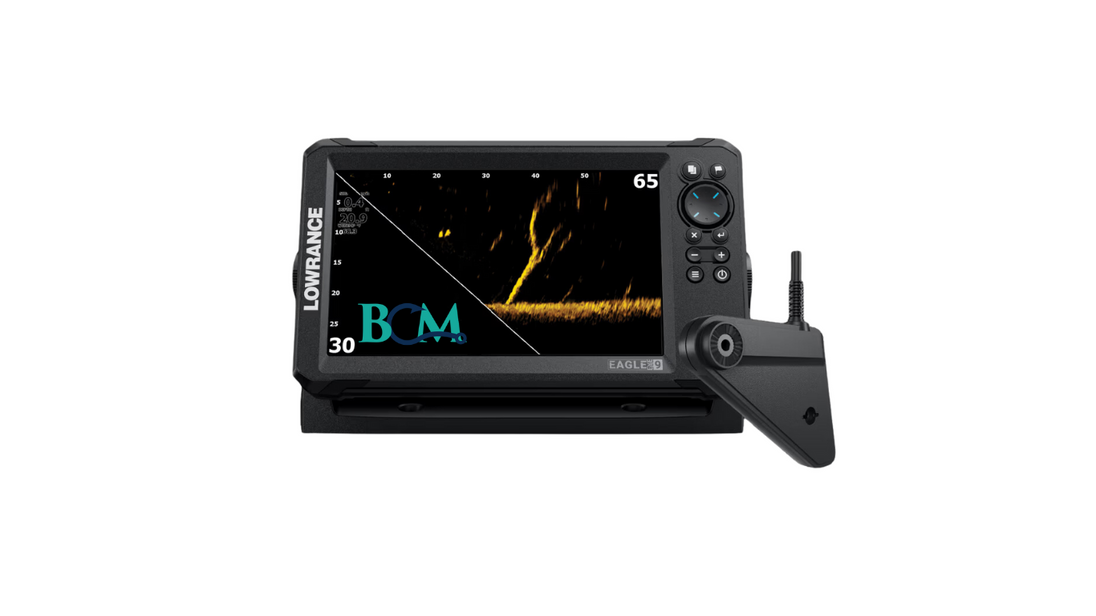 Lowrance Eagle Eye 9 Live Sonar Fish Finder with Transducer & C-MAP Inland