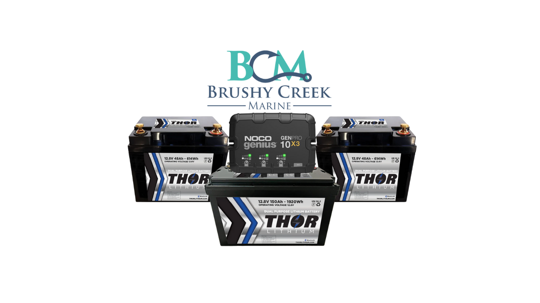 Thor Lithium 24V Bundle - Premium Lithium Battery from Thor Lithium - Just $2301! Shop now at Brushy Creek Marine