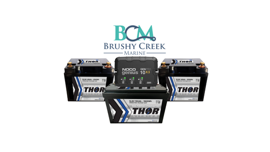 Thor Lithium 24V Bundle - Premium Lithium Battery from Thor Lithium - Just $2301! Shop now at Brushy Creek Marine