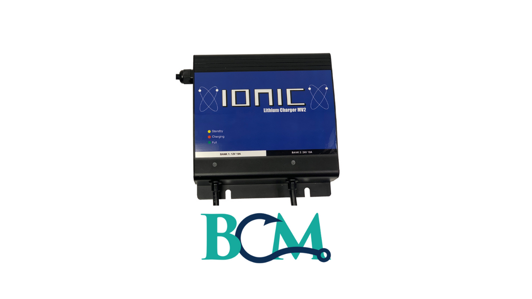 Ionic Lithium Charger - Dual Voltage - 24v 10A + 12v 10A - Premium Lithium Battery from Ionic Lithium - Just $279! Shop now at Brushy Creek Marine