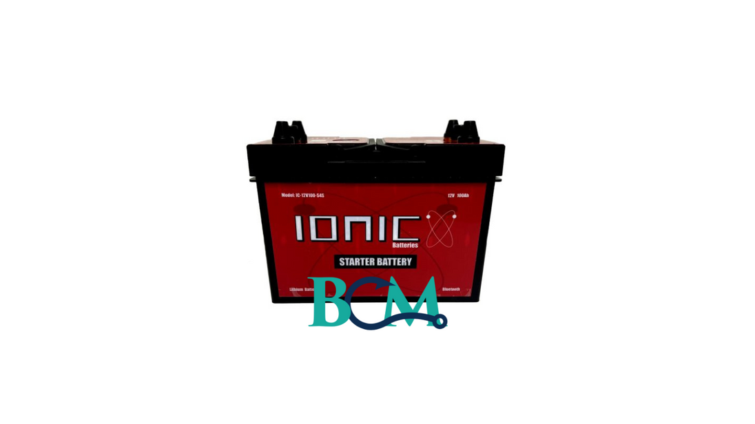 Ionic Lithium 12V Group 31 | 3000 CA | LiFePO4 Heavy Duty Diesel Starter Battery + Heater - Premium  from Brushy Creek Marine - Just $939! Shop now at Brushy Creek Marine