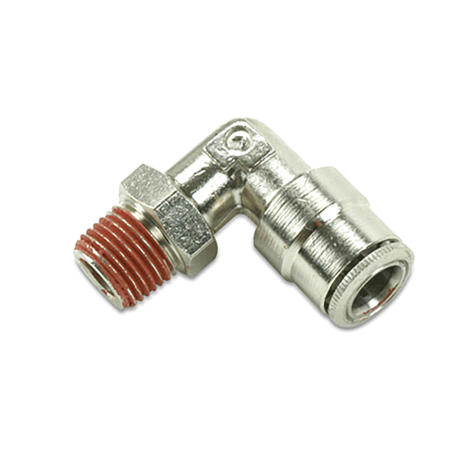 Cylinder Push Fitting w/ 90 ° Swivel For 1/4" Tubing - Premium  from Power-Pole - Just $6.88! Shop now at Brushy Creek Marine